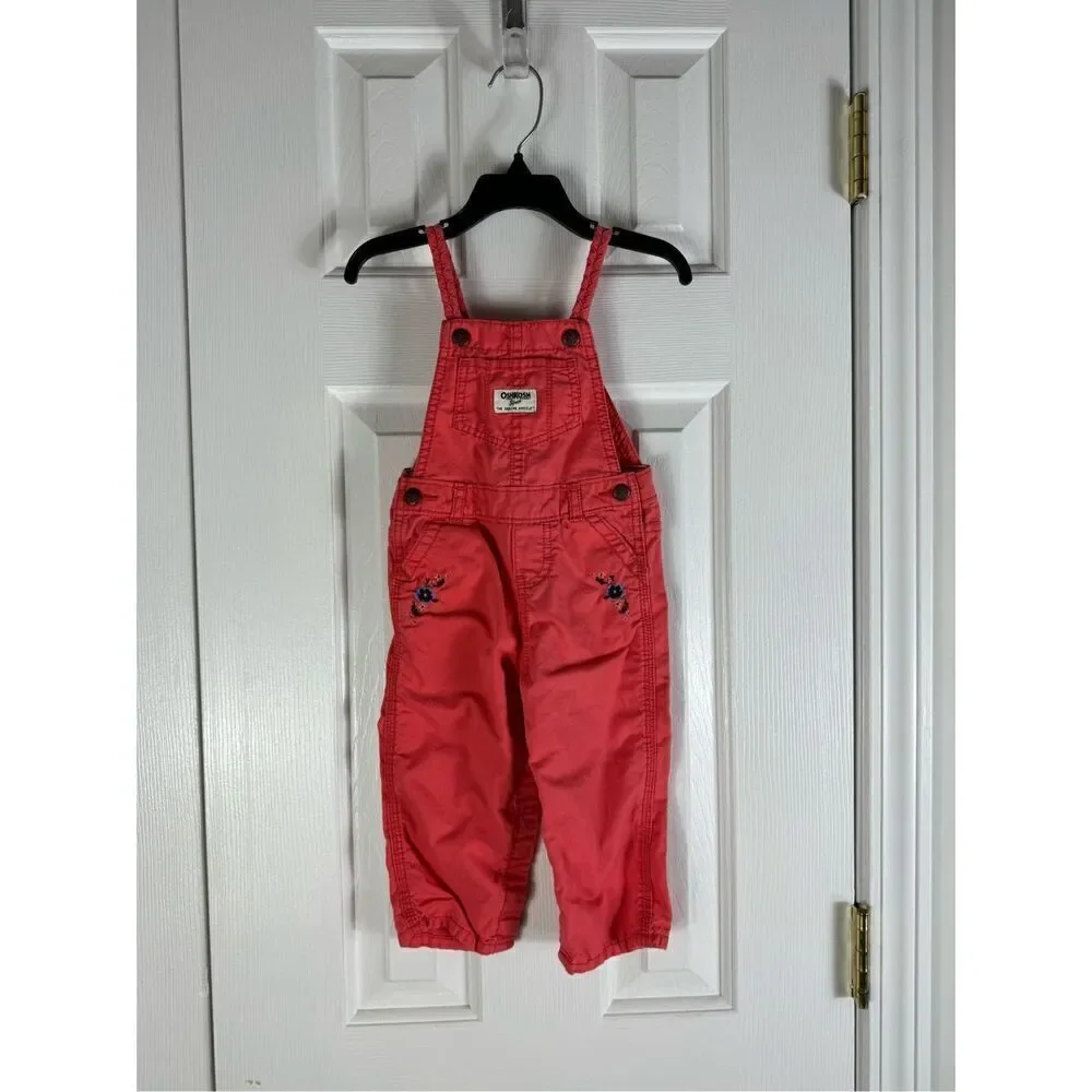 Oshkosh Girls Overalls Size 18m